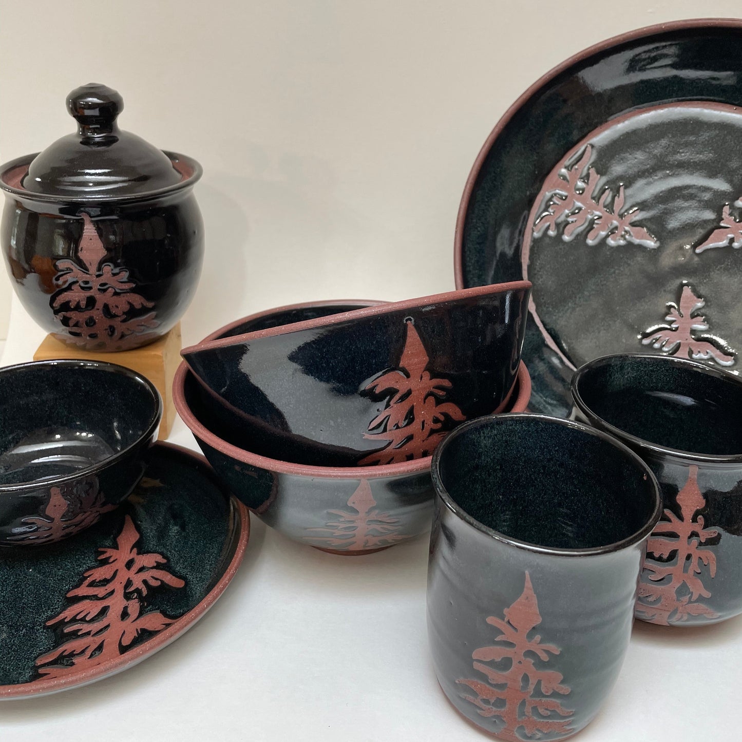 Lidded Pot | PNW Midnight