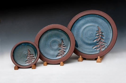 Small Plate | PNW Midnight | Small 17cm